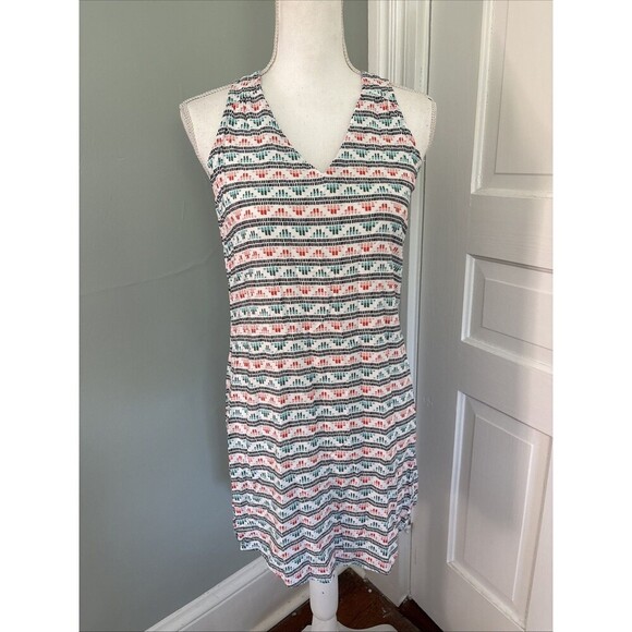 OLD NAVY Sleeveless Geometric Pattern Rayon Dress Size XS - Picture 1 of 4
